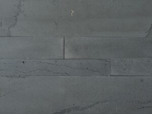 Close-up of graphite lavastone planc natural stone product