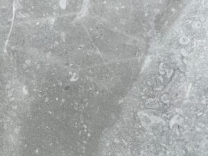 Closeup of AllClad Matteo Sandblasted Natural. Stone Tile Product