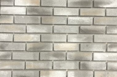 Close-up of Napa Valley valor manufactured thin brick