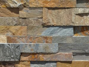 Closeup of Extra Large Series Ochre XL natural stone panel product