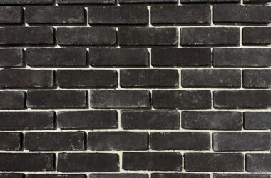 Close-up of onyx valor manufactured thin brick