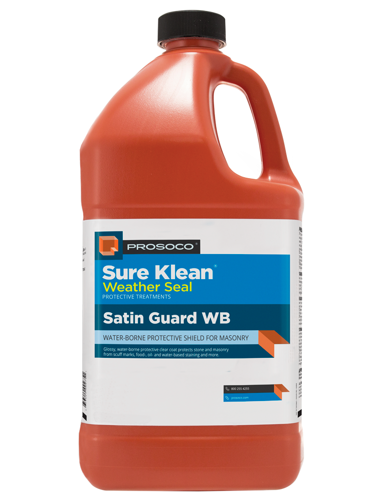 Sure Klean Satin Guard WB water-borne protective shield for masonry