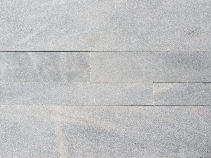 Close-up of Silver Grey Quartz planc natural stone product