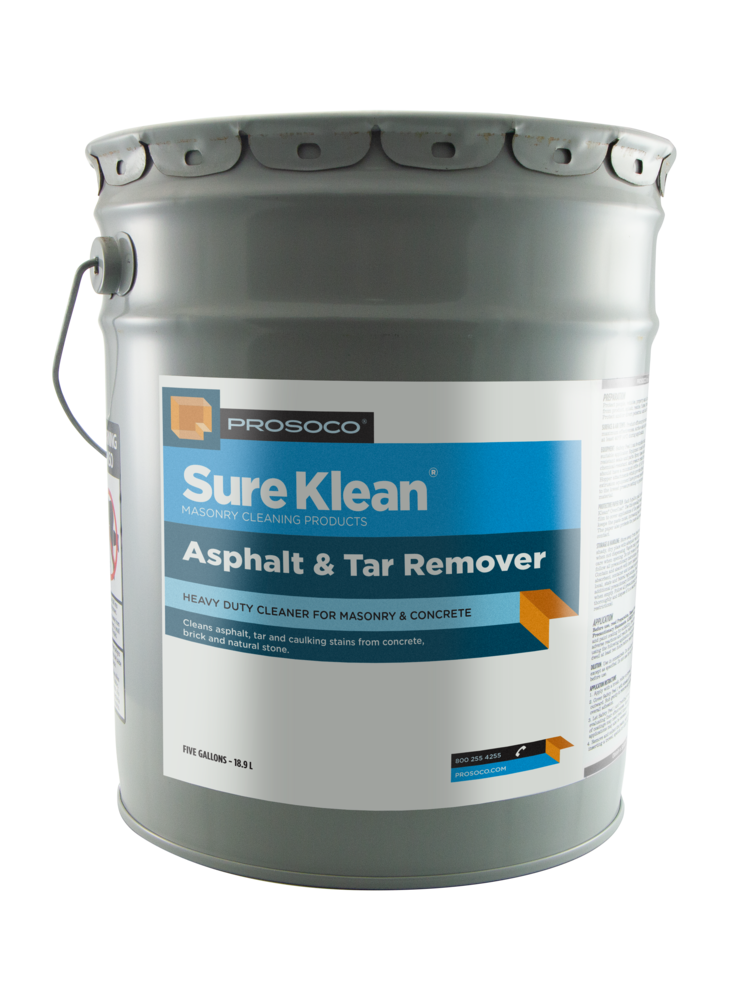 Sure Klean Asphalt and Tar Remover heavy duty cleaner for masonry and concrete