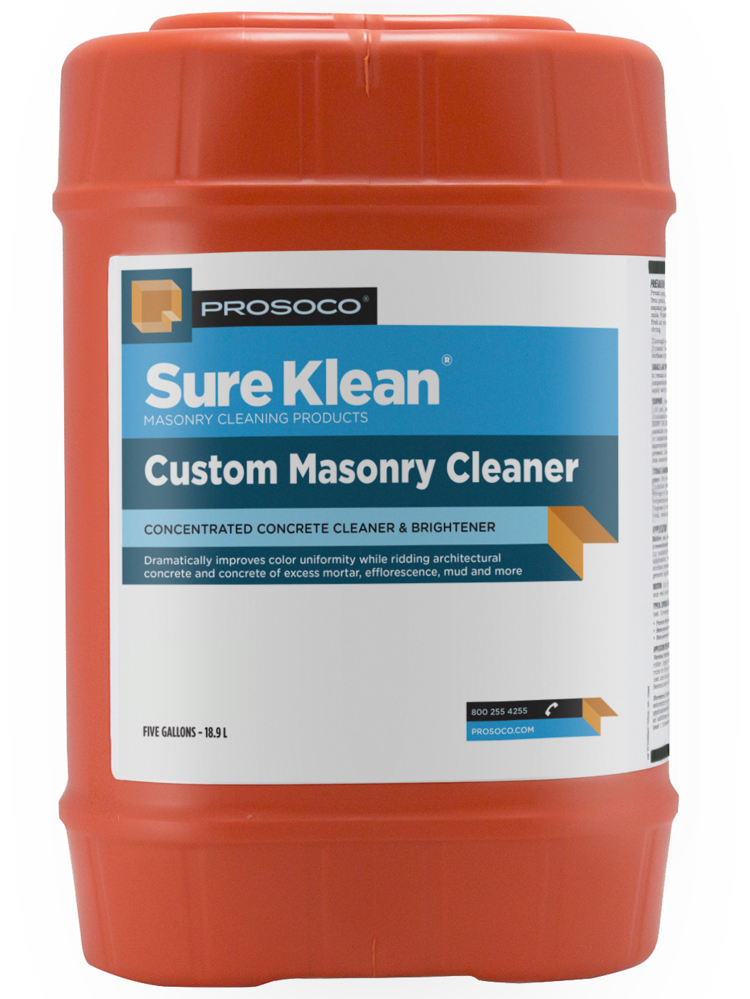 Sure Klean Custom Masonry Cleaner concentrated concrete cleaner and brightener