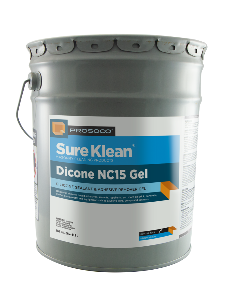 Sure Klean Dicone NC15 Gel silicone sealant and adhesive remover gel