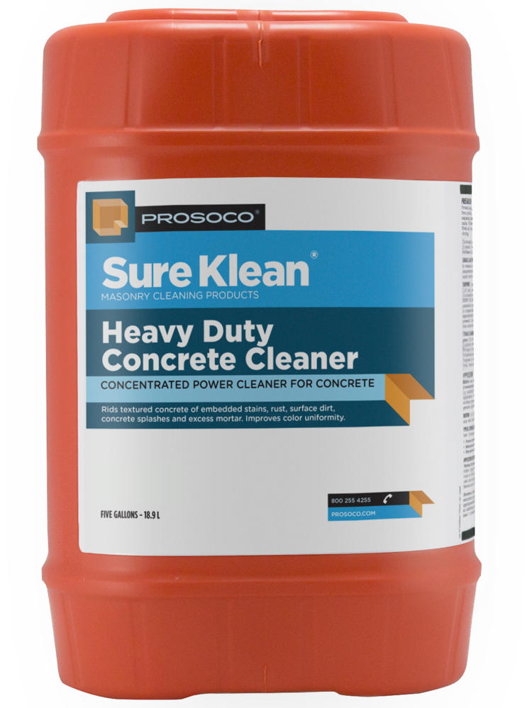 Sure Klean Heavy Duty Concrete Cleaner concentrated power cleaner for concrete