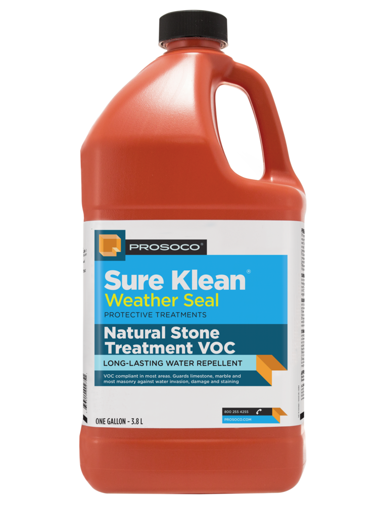 Sure Klea Matural Stone Treatment VOC long-lasting water repellent