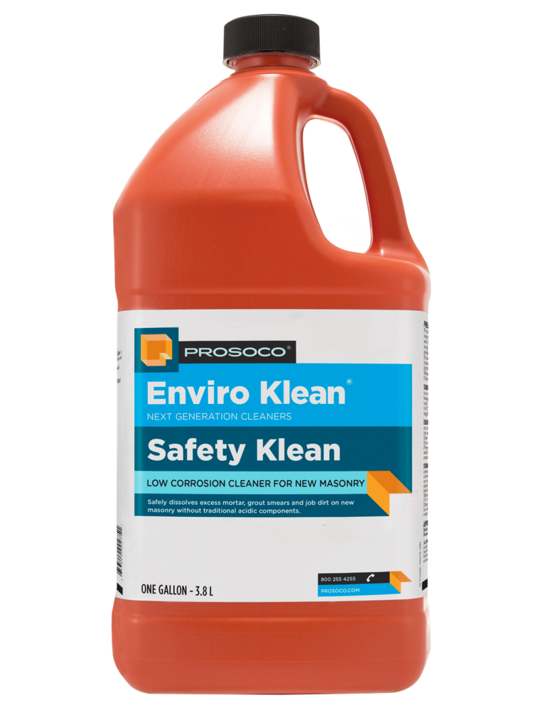 Enviro Klean Safety Klean low corrosion cleaner for new masonry