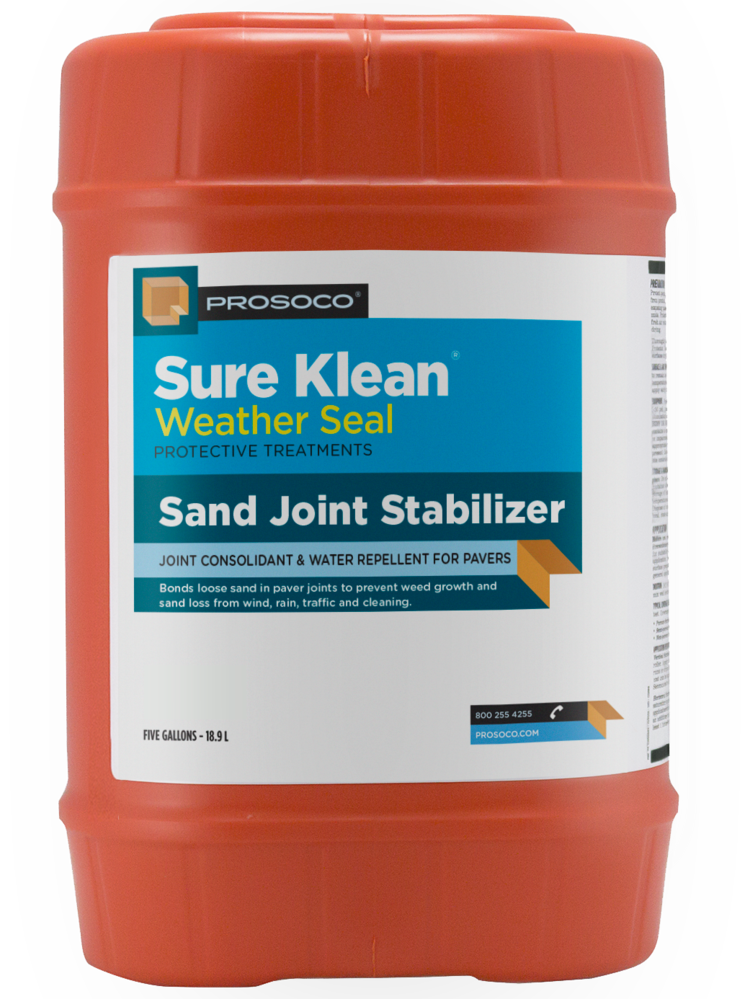 Sure Klean Sand Joint Stabilizer for pavers