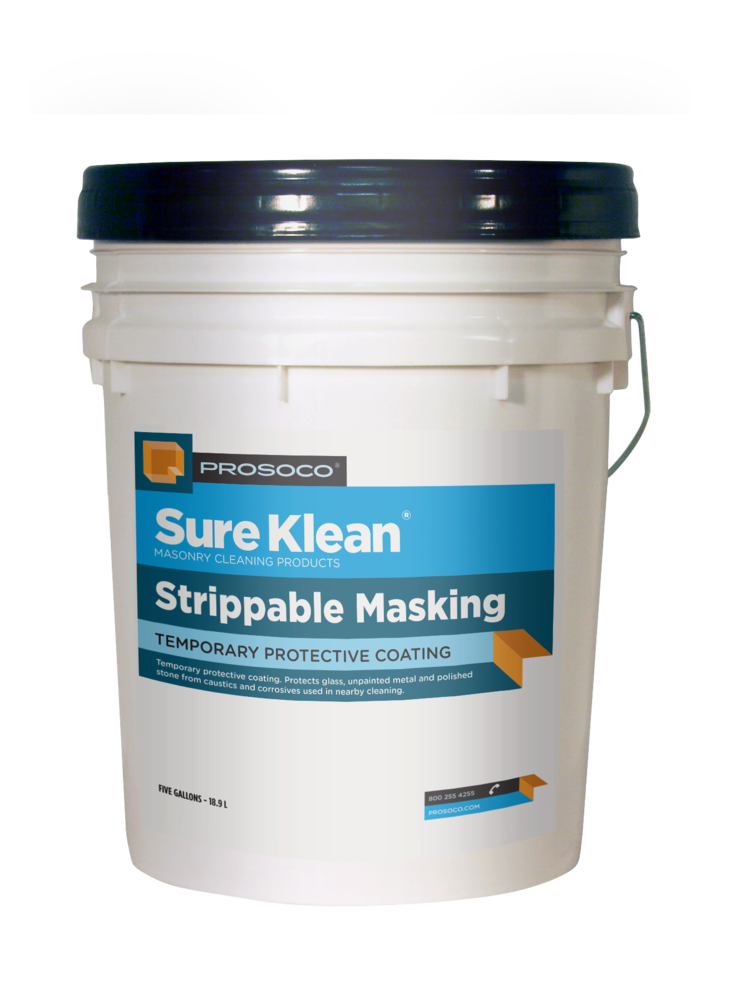 Sure Klean Strippable Masking temporary protective coating for windows