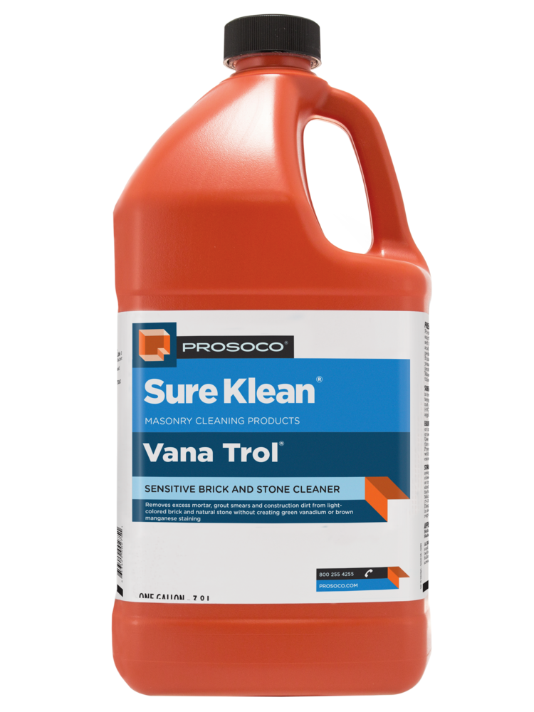 Sure Klean Vana Trol sensitive brick and stone cleaner